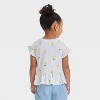 Toddler Girls' Ribbed Top - Cat & Jack™ - 2 of 3