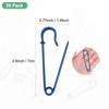 Unique Bargains Sewing Upholstery Spring Lock Blanket Bulk Large Safety Pins 30 Pcs - 3 of 4