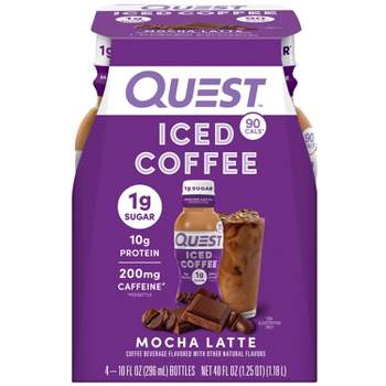 Quest Nutrition Iced Coffee - Mocha - 4pk