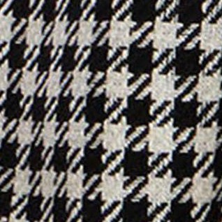 black white houndstooth