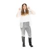 Stansport Women's 3 Piece .12 mm Thick Rainsuit Clear - 4 of 4