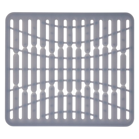 Oxo 11.3 X 12.8 Silicone Sink Mat Gray : Target