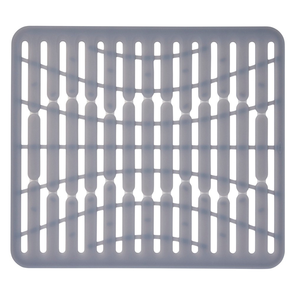 OXO 11.3 x 12.8 Silicone Sink Mat Gray