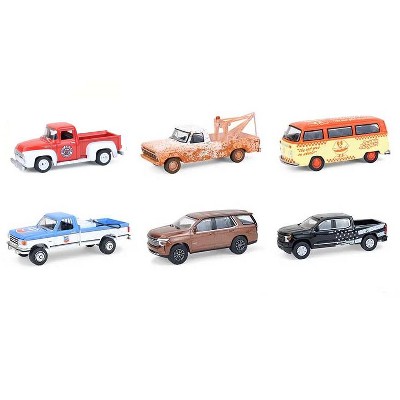 "Blue Collar Collection" Series 14 Set of 6 pieces 1/64 Diecast Model Cars by Greenlight