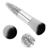 Unique Bargains Durable Faux Diamond Clear Handle Nail Brush 1 Pc - 3 of 4