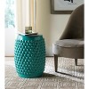 Stella Nailhead Garden Stool - Indoor/Outdoor - ACS4530 - Safavieh - 2 of 3