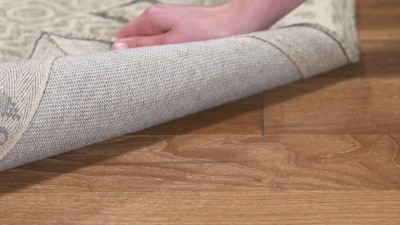 Grey and Ivory Hand-Tufted Wool 8' x 10' Area Rug