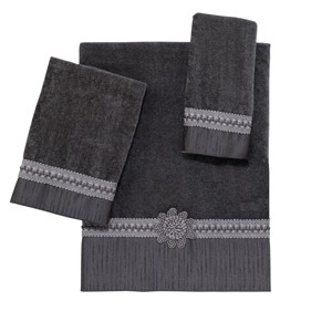 Avanti Linens Braided Cuff 3-Piece Towel Set - 1 of 3