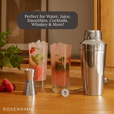 Grand Cru Clear Lead-Free Glass Long Drink Set, 10.1 Oz, 4 Pcs