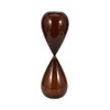Contemporary Hourglass Sculpture for Home Decor - Stylish Decorative Object for Family Game Night, Desk Decor, and Living Room Decoration - 4 of 4