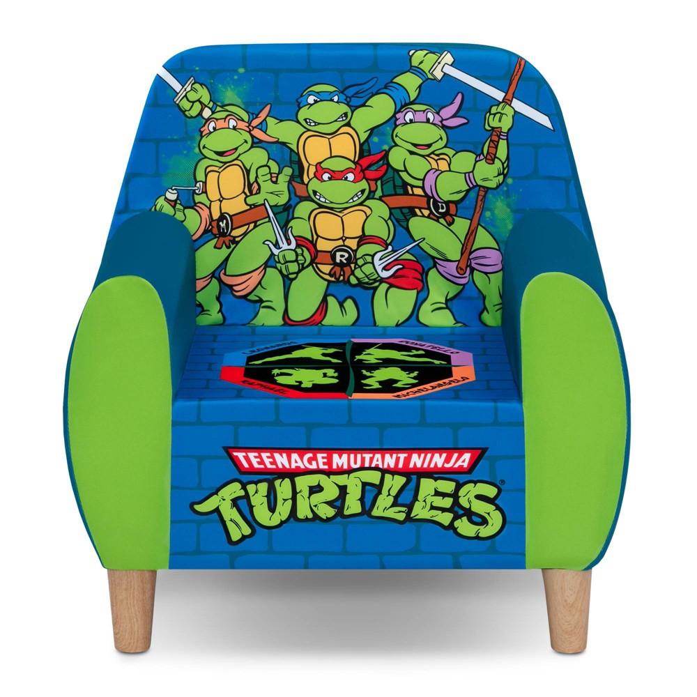 Photos - Chair Delta Children Kids' Teenage Mutant Ninja Turtles Foam 