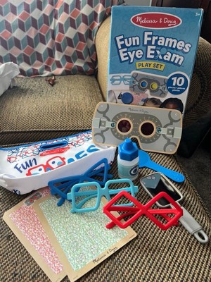 Melissa & Doug Fun Frames Eye Exam Pretend Play Set For Boys And Girls ...