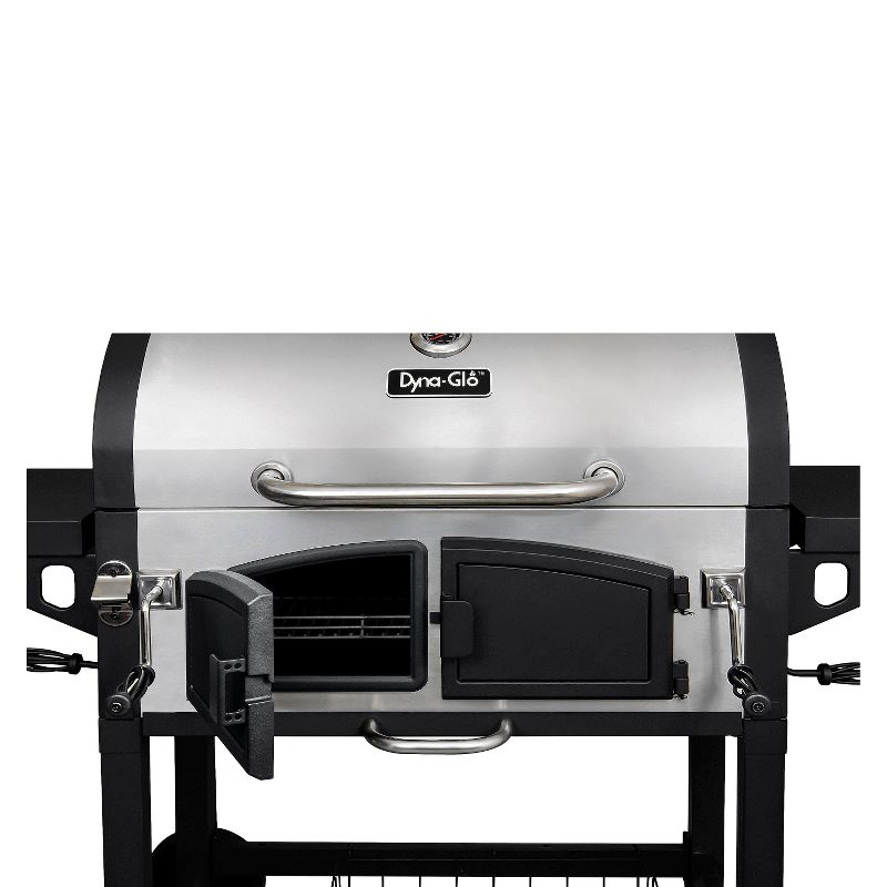 Dyna-Glo Dual Zone Premium Charcoal Grill Model DGN576SNC-D, 4 of 7