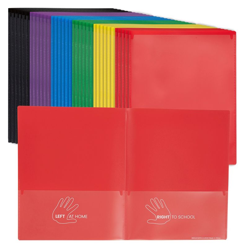 ECR4Kids 2-Pocket Parent-Teacher Classroom Communication Folder, 36-Piece Set, 1 of 11