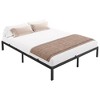 14 Inch Heavy Duty Twin Metal Bed Frame with Sturdy Slat Support - Modern Platform Bed, No Box Spring Needed, Easy Assembly, Minimalist Design - 3 of 4