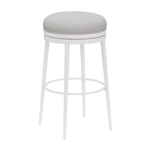 Aubrie Backless 26 Swivel Counter, Backless Swivel Counter Height Bar Stools