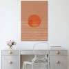 Orange Sun in The Sea by Whales Way Unframed Wall Canvas - iCanvas - 2 of 3