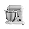 SEVOBAL Stand Mixers Electric Food Mixer with 4.8QT 12 Speeds Dough Hook Whisk Beater for Baking and Cooking, Gray, 9.45"*15.35"*14.17" - 3 of 4