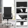 LACOO Mid-Back Faux Leather Desk Chair - 3 of 4