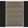 Luxury carpet Contemporary, Transitional, Geometric, Textured, High-Low Cut & Loop 2' x 3' - 2 of 4