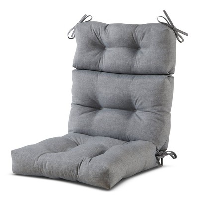 Solid Outdoor High Back Chair Cushion - Kensington Garden
