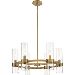 Z-Lite Datus 6 - Light Chandelier in  Rubbed Brass - 1 of 4