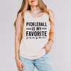 Simply Sage Market Pickleball Is My Favorite Season Garment Dyed Tank - 2 of 3