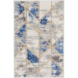 Nourison Elation Marble Geometric Indoor Rug - 1 of 4