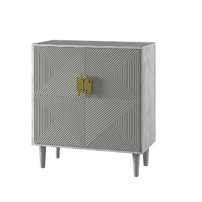 Battista 36'' Tall 2 - Door Adjustable 4 Shelves  Accent Storage Cabinet| KARAT HOME