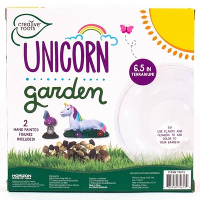 Creative Roots Unicorn Garden with 6.5" Terrarium