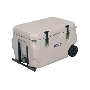 Lifetime 65 Quart High Performance Wheeled Cooler, Pumice Stone (91179) - 1 of 4