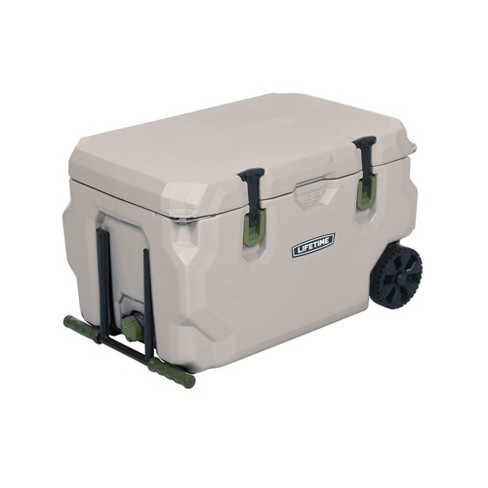 Lifetime 65 Quart High Performance Wheeled Cooler, Pumice Stone (91179) - image 1 of 4