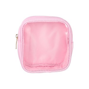 Unique Bargains Women's Waterproof Clear Makeup Bag 1 Pc - 1 of 4