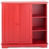 The Lakeside Collection Beadboard Wooden Storage Cabinets - 4 of 4
