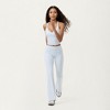 Anna-Kaci Active Women's High Waist Flare Sweatpants with Seamless Stretch Fit - 4 of 4