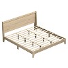 Galano King Abby Serene Bed with Headboard – Oslo Oak - 4 of 4