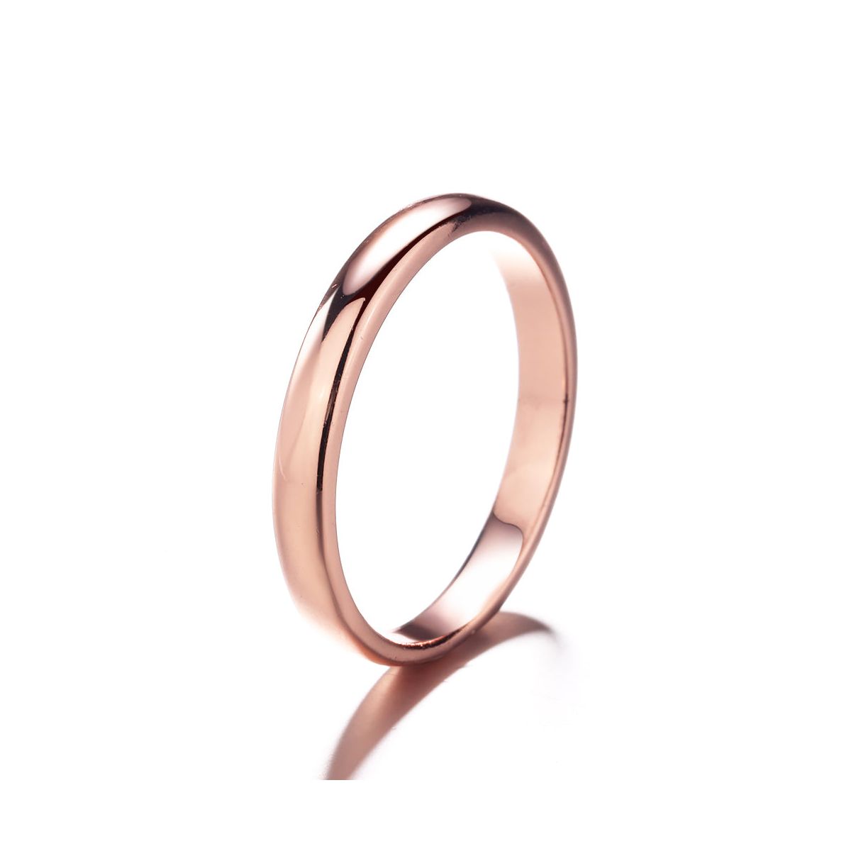 14K Gold Wedding Band Ring - thumbnail 2