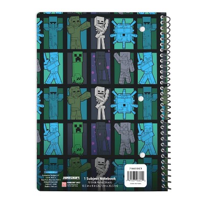 thumbnail image 2 of Minecraft - Creeper All-Over Print Spiral Notebook - Toys And Collectibles - EB Games Australia 2 of 11