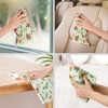 Unique Bargains Cute Pattern Microfiber Multipurpose Reusable Absorbent Kitchen Towels 14" x 14" - 2 of 4