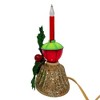 Kurt Adler 6.69-Inch Holly Berry and Greenery with Bubble Light - 4 of 4