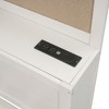 NicBex Twin/Full Size Wooden Daybed with 3 Drawers,Upper Soft Board,Shelf and Charging Station for Bedroom,Living Room,Apartment - 4 of 4