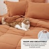 5-7 Pcs Comforter Set - Solid Bed in a Bag with Comforter, Sheets, Pillowcases & Shams - 4 of 4