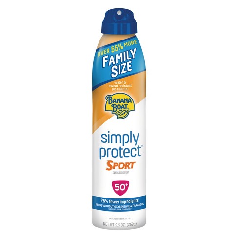 banana boat protect simply sport spf 5oz spray target