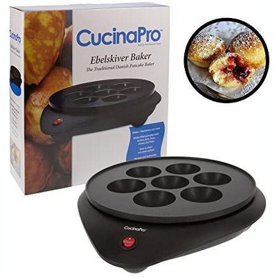 CucinaPro Electric Non-stick Ebelskiver & Doughnut Maker