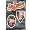 MLB San Francisco Giants Sticker Decal - 3pk - 4 of 4