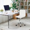 BestMassage Desk Chair Task Chair Office Vanity Chair Perfect for Home Offices or Studios, White - 2 of 4