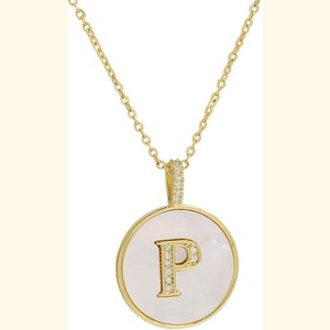 Gold Initial Necklace for Women, Personalized Letter Pendant with Gift Box for Christmas & Birthday - 1 of 4