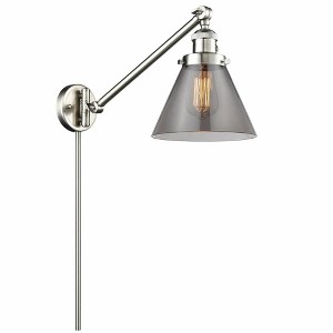 Cone - 1 Light Swing Arm Wall Sconce In Industrial Style-25 Inches Tall and 8 Inches Wide - 1 of 1