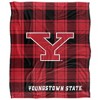 Youngstown State University Campus Plaid Spirit Silky Touch Super Soft Throw Blanket 50x60 - 2 of 4