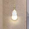 Nuvo Lighting Admiral 1 - Light Sconce in  Matte White/Natural Brass - 2 of 4
